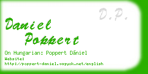 daniel poppert business card